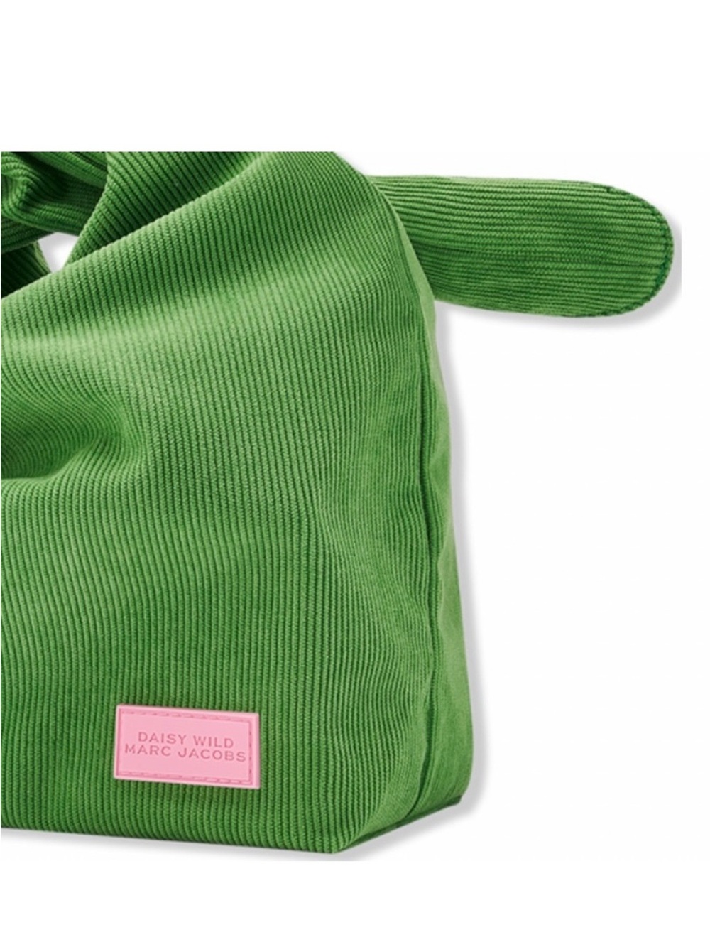 Marc Jacobs Daisy Wild Green Corduroy Bag - Picture 2 of 5